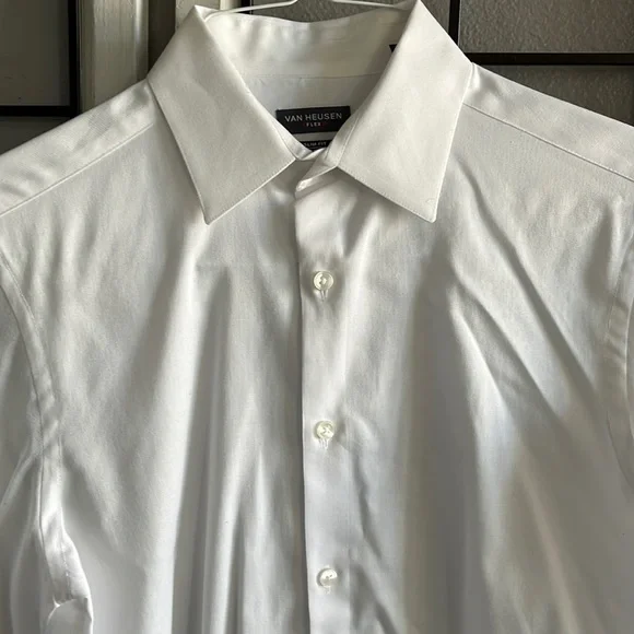 van heusen slim fit white dress shirt Kira Nova “Lima” Wedding Dress main image 1